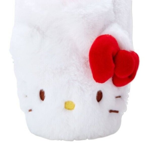 Sanrio Hello Kitty Japanese Edition Women's Furry Slippers Fuzzy READ - Picture 3 of 6